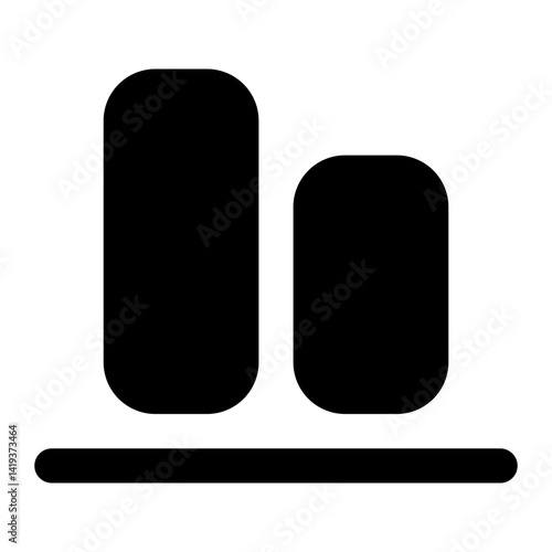 align bottom icon for illustration