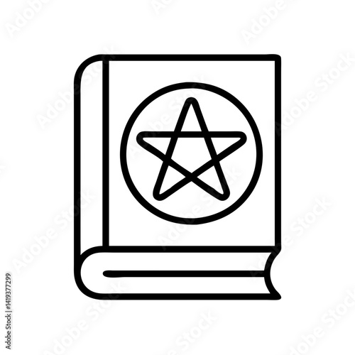 Spellbook pentagram magic witchcraft occult esoteric grimoire book of shadows ritual guide knowledge