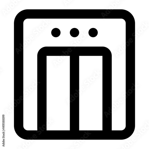 lift icon for illustration