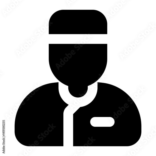 bellboy icon for illustration
