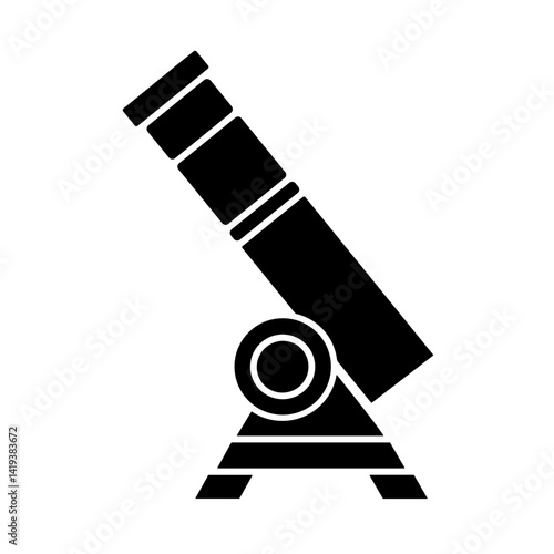 Minimalist simple Telescope Icon