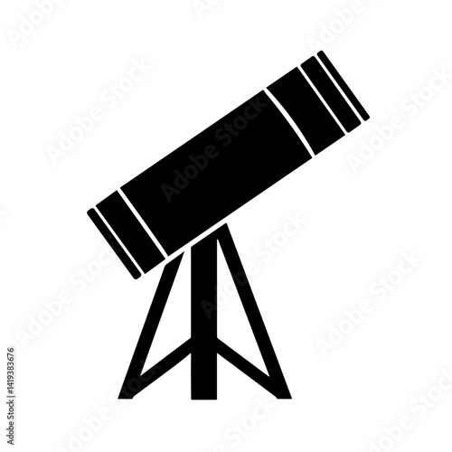 Minimalist simple Telescope Icon