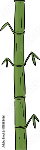 Illustration of bamboo
