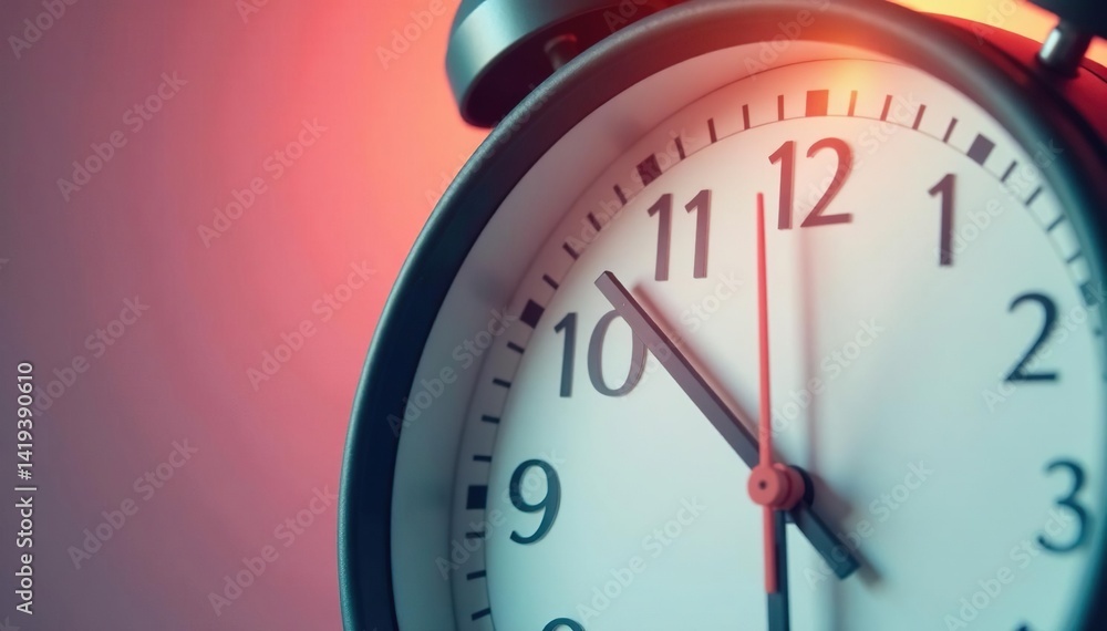 Close-up of a clock showing fasting hours, minimalist setting, cycle, digital, step Close-up of a clock showing fasting hours, minimalist setting, cycle, digital, step