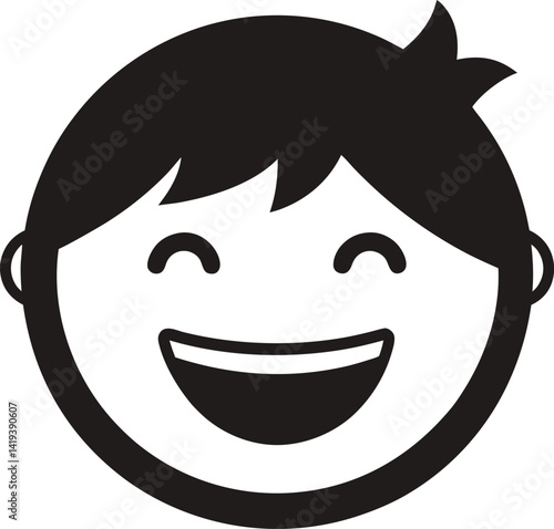 happy smiling face