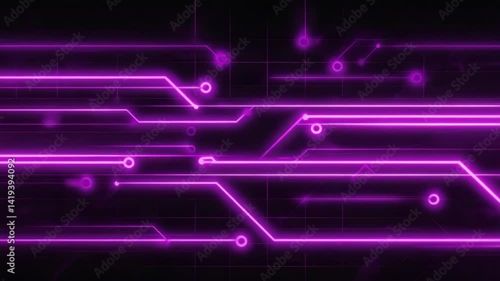 Dynamic neon lines create mesmerizing patterns in dark background Dynamic neon lines create mesmerizing patterns in dark background