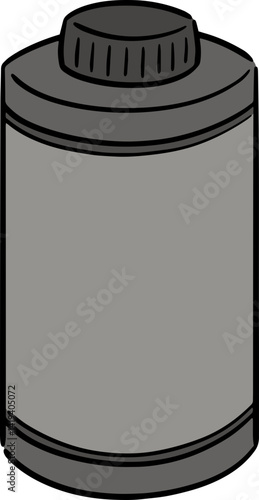 Illustration of ink bottle
