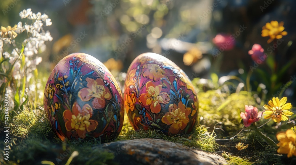 Happy Easter egg setup Happy Easter egg setup