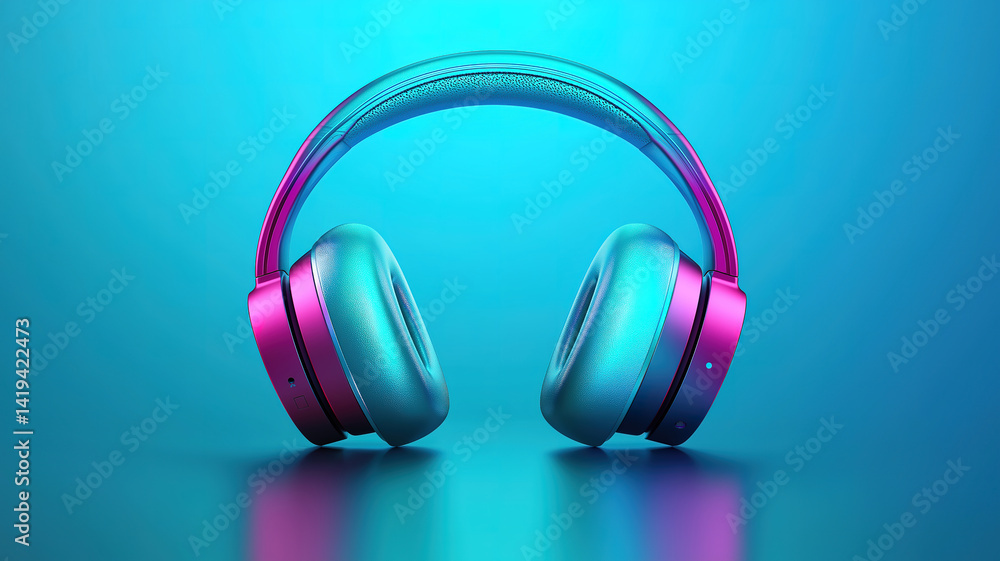 Smartphone and headphones resting side by side as essential gadgets for everyday use Smartphone and headphones resting side by side as essential gadgets for everyday use