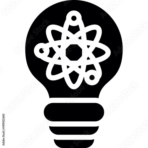 Innovation Lab Glyph Icon