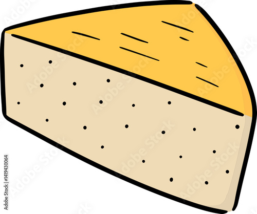 Illustration of tofu
