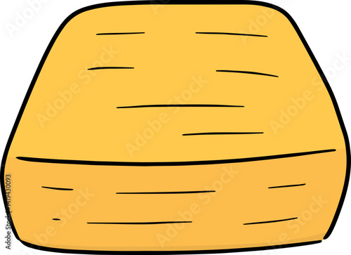 Illustration of tofu
