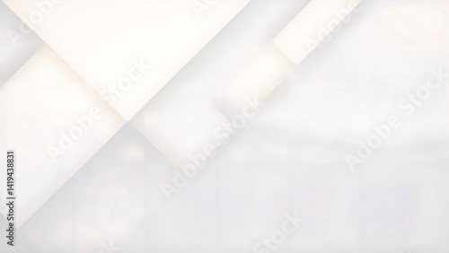 Soft Light Over White Abstract Glass Texture photo