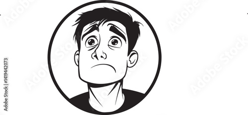face of a man