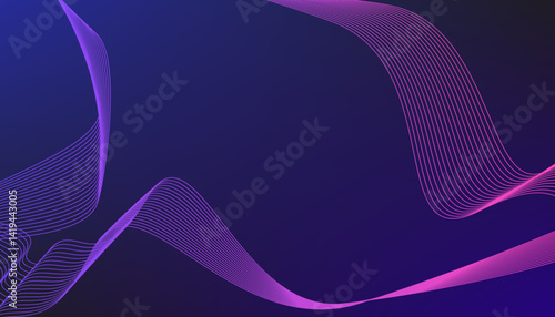 Interpolated wavy line background
