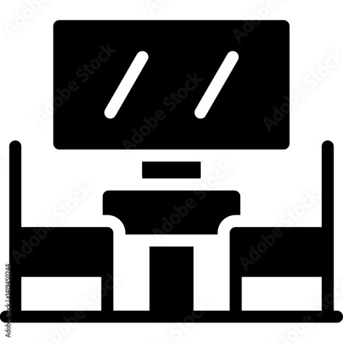 Interrogation Room Glyph Icon