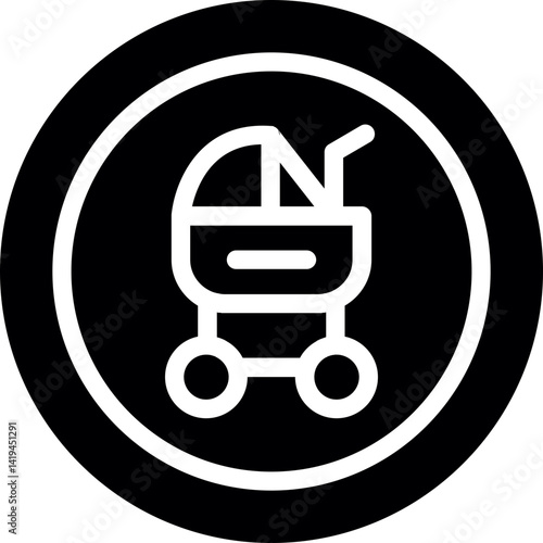 Paternity Leave Glyph Icon