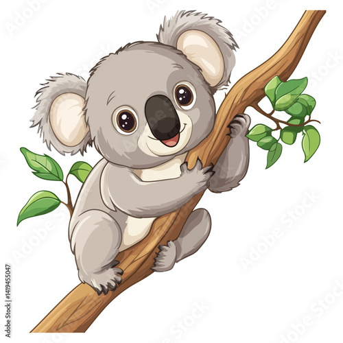 koala, animal, vector, transparent background