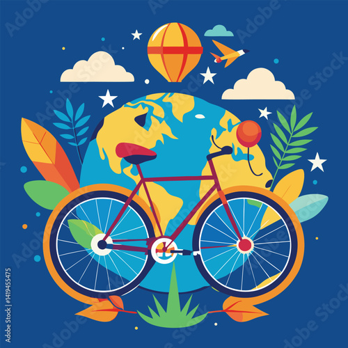 cycling in the mountains