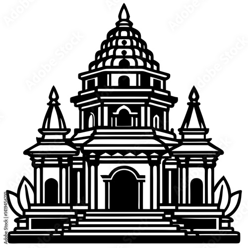temple vector