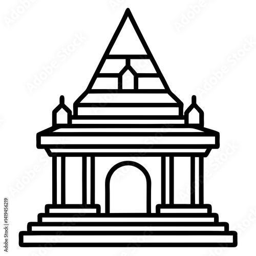 temple vector