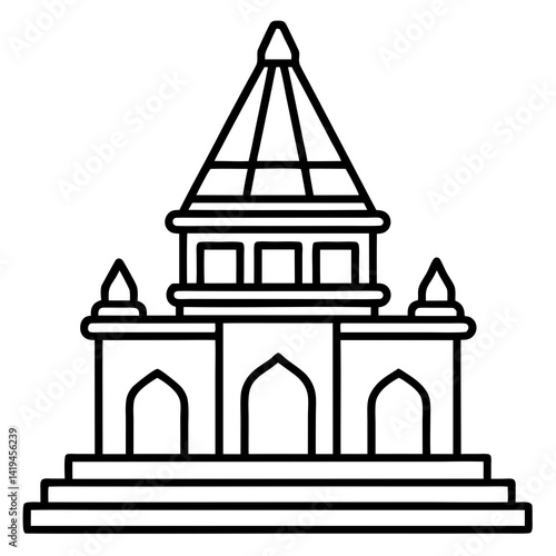 temple vector