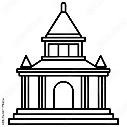 temple vector