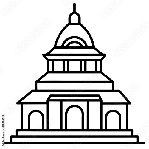 temple vector