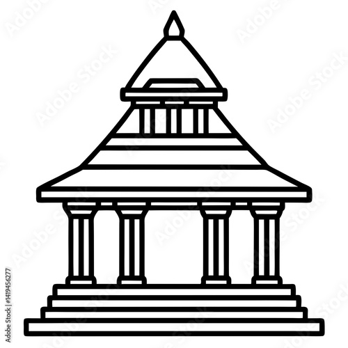 temple vector