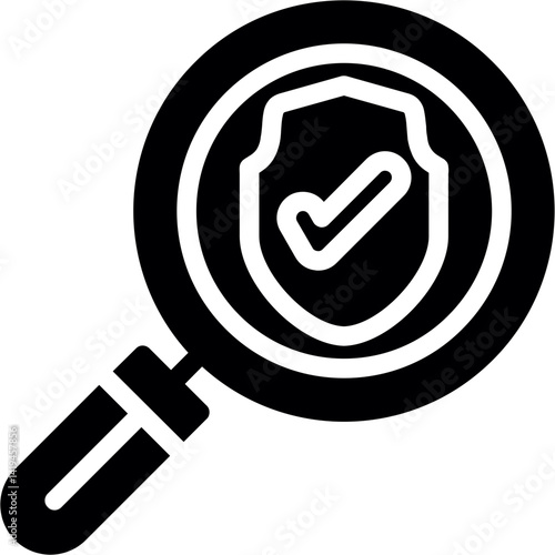 Transparency Glyph Icon