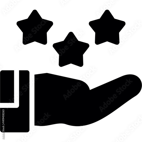 Loyalty Glyph Icon