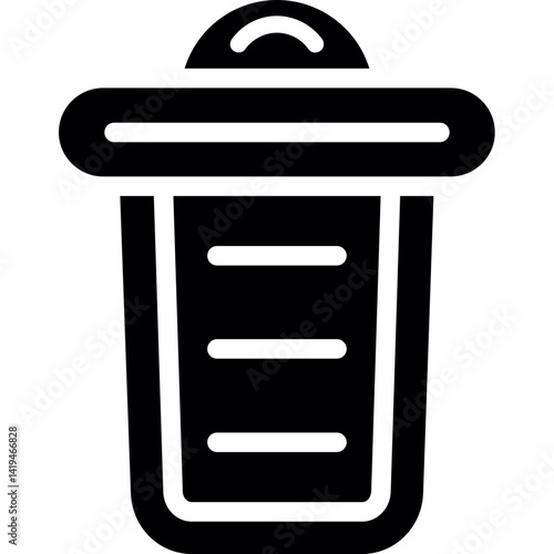 Waste Reduction Glyph Icon