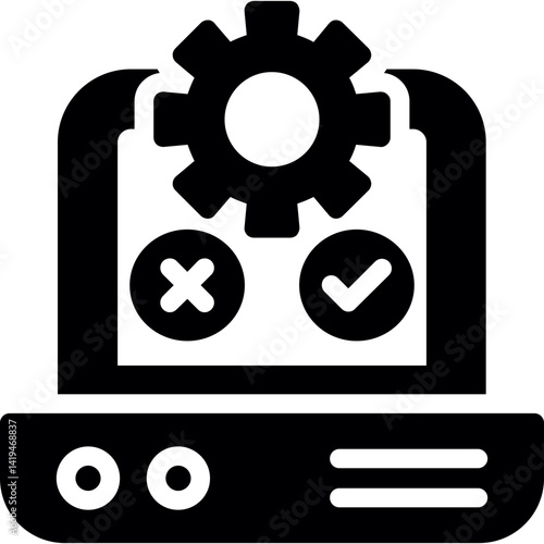 Agile Methodology Glyph Icon