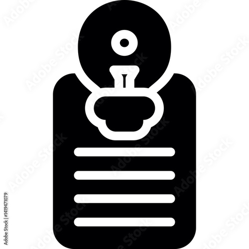 Patent Filing Glyph Icon