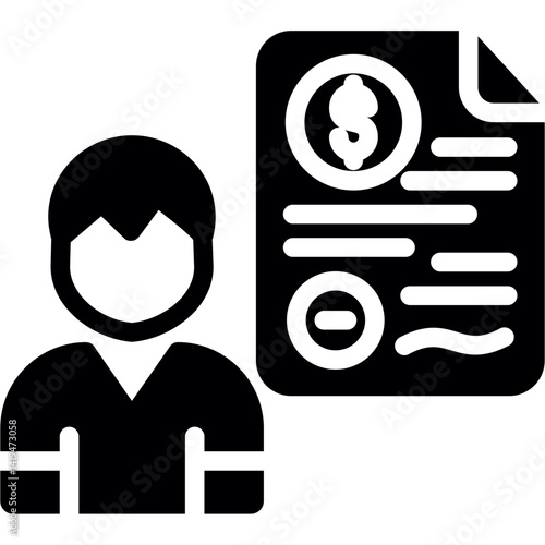 Prosecutor Glyph Icon