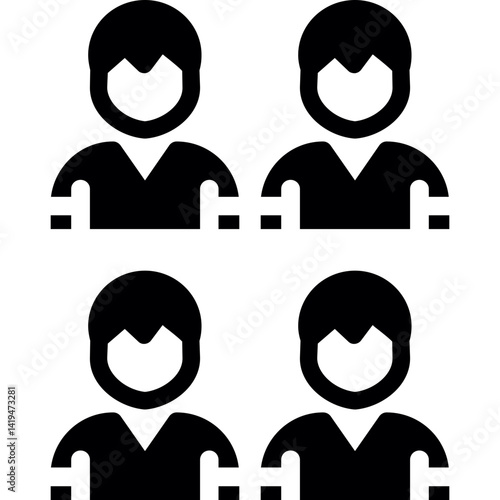 Civil Rights Glyph Icon