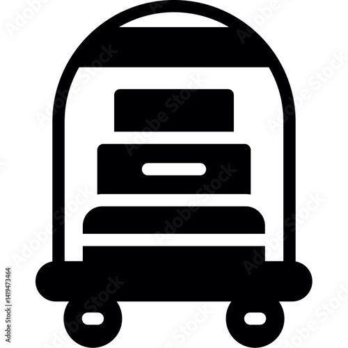 Bellhop Glyph Icon