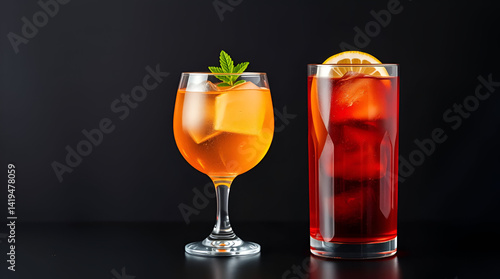 World Martini Day, Third Saturday in June, Mixed Drink Made with Gin and Vermouth, Martini Lover's, Generative Ai