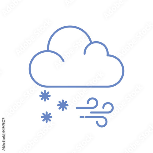 Blizzard Vector icon