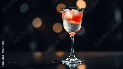 World Martini Day, Third Saturday in June, Mixed Drink Made with Gin and Vermouth, Martini Lover's, Generative Ai