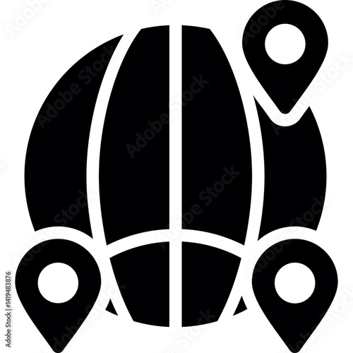 Country of Origin Glyph Icon