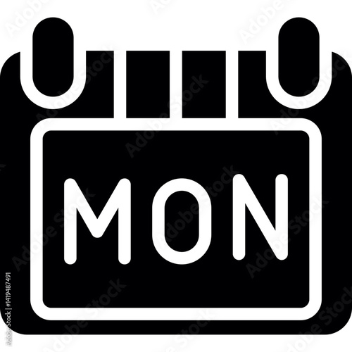 Cyber Monday Glyph Icon