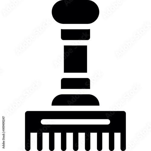 Cultivator Tool Glyph Icon