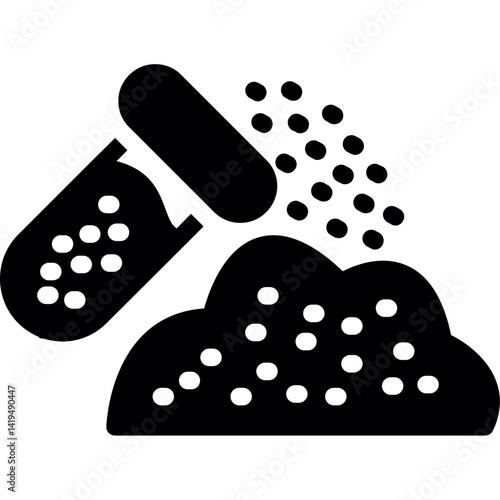 Soil Testing Kit Glyph Icon
