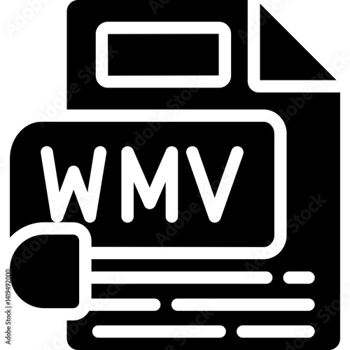 WMV Glyph Icon