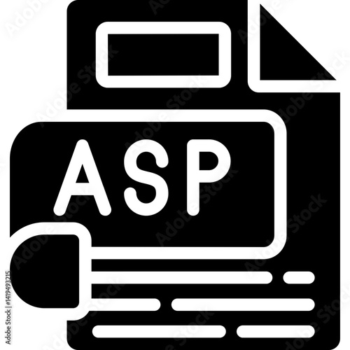ASP Glyph Icon