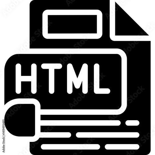 HTML Glyph Icon