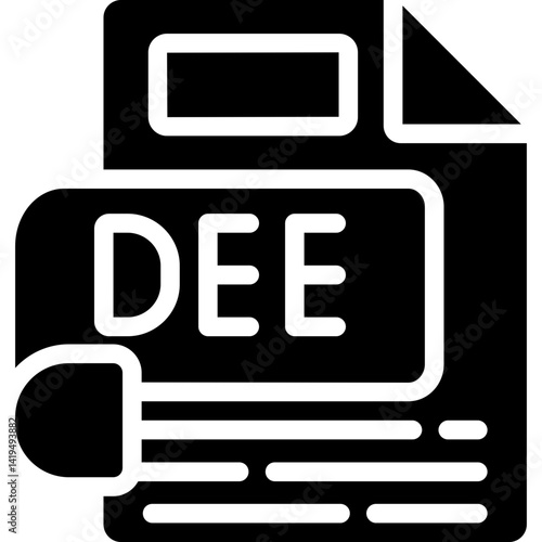 DEB Glyph Icon