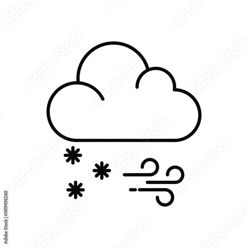 Blizzard Vector icon