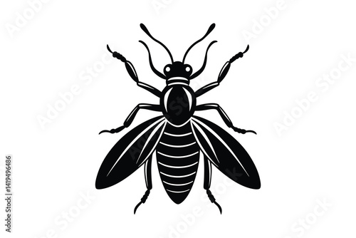 Insect icon vector illustration on white background 